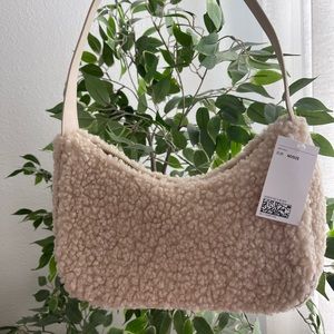 H&M Faux Shearling shoulder Bag - NWT